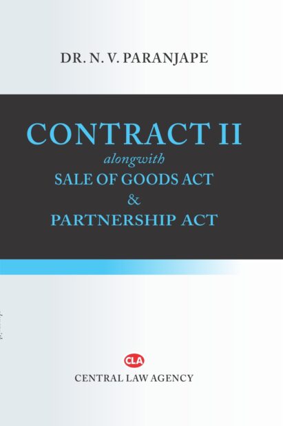 Law of Contract-II, Sale of Goods Act & Partnership Act